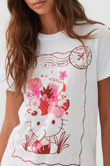 Classic Hello Kitty Print T-shirt