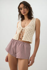 Low Rise Poplin Boxer Shorts