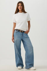 Basic Relaxed Short Sleeve T Shirt