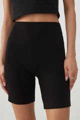 High-Waisted Biker Shorts