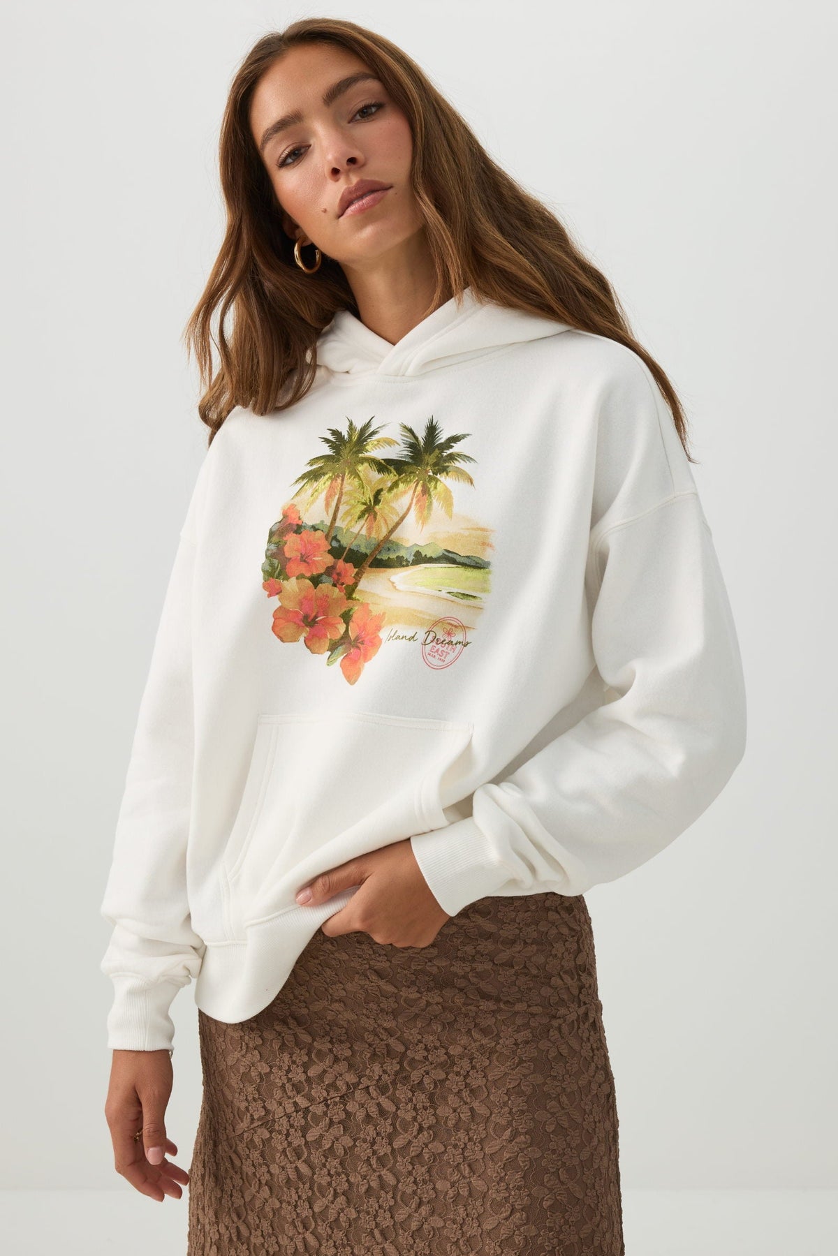 Oversized Graphic Hoodie