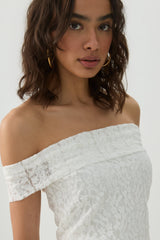 Off Shoulder Lace Top