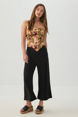 Satin Bandeau Tube Top