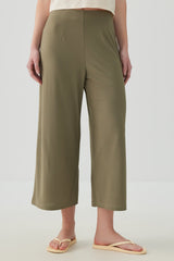 Knit Crepe Culottes