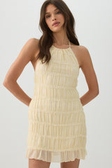Halter Mini Dress