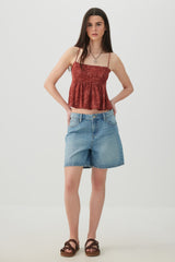 Open Back Tank Top