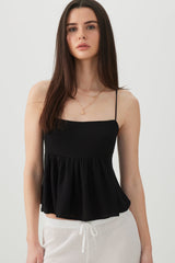 Open Back Tank Top
