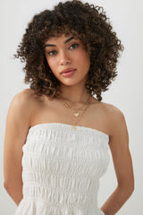 Tube Top with Removable Straps