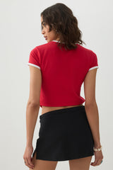Cotton Jersey Skort