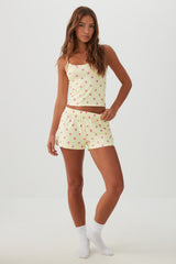 Printed Ultra Soft PJ Shorts