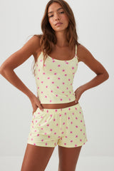 Printed Ultra Soft PJ Shorts