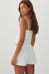 Printed Ultra Soft PJ Shorts