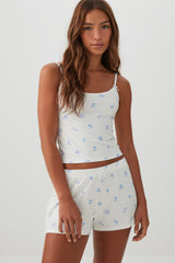 Printed Ultra Soft PJ Shorts