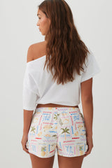 Printed Ultra Soft PJ Shorts