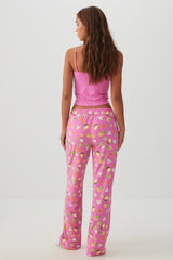 Printed Ultra Soft Straight Leg PJ Pants