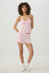 Knit Waffle PJ Shorts