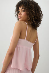 Waffle Knit PJ Tank Top