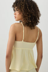 Waffle Knit PJ Tank Top