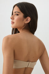 Seamless Strapless Push Up Bra