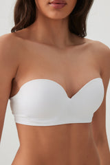 Seamless Strapless Push Up Bra