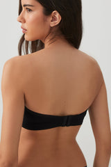 Seamless Strapless Push Up Bra
