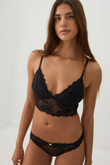 Lace Triangle Bralette