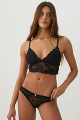 Lace Triangle Bralette