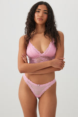 Lace Triangle Bralette
