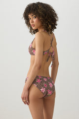 Animal Print Full Coverage Bikini Bottom