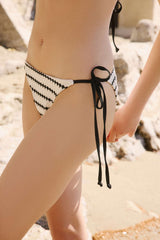 Side Tie Bare Bikini Bottom