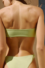 Beaded Bandeau Bikini Top