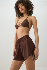Flouncy Swim Cover Up Shorts