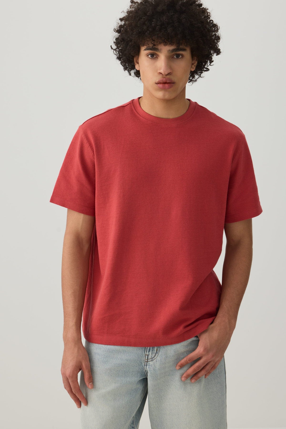 Crew Neck Boxy T-Shirt