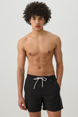 Contrast Piping Swim Trunks
