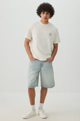 Boxy Graphic Crew Neck T-Shirt
