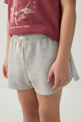 Knit Shorts with Back Pocket