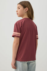 V-Neck Sports Jersey Top