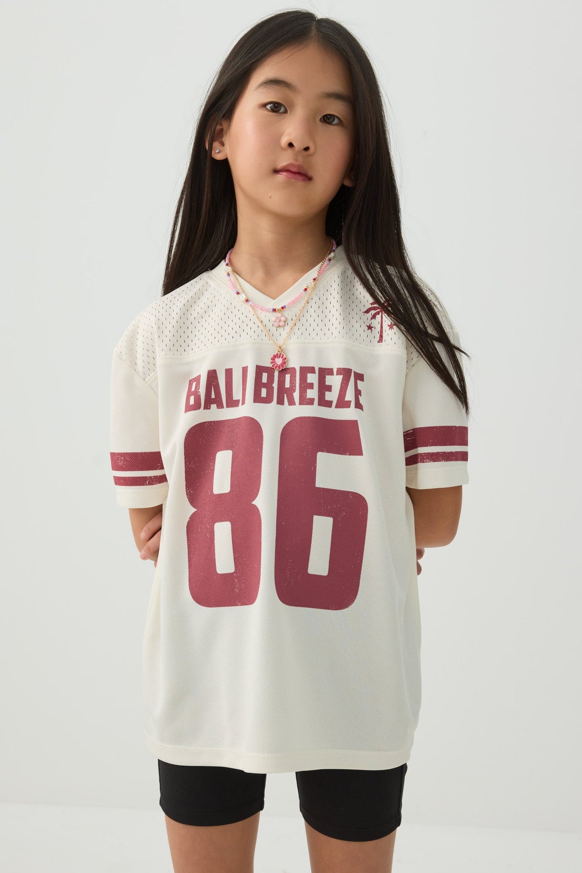 V-Neck Sports Jersey Top
