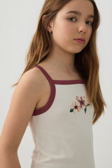 Ringer Knit Tank Top