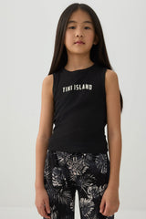 Graphic Knit Tank Top