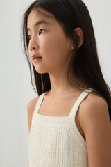 Textured Knit Peplum Tank