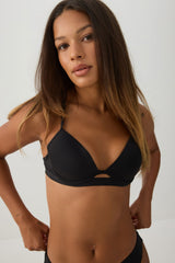 Plunge Push Up Bikini Top