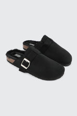 Faux Suede Clogs