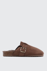 Faux Suede Clogs