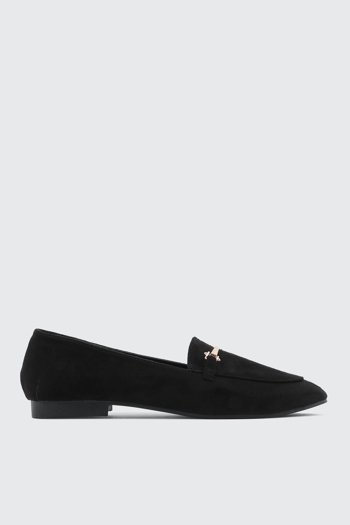 Faux Suede Loafers