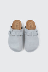 Faux Suede Clogs