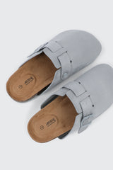 Faux Suede Clogs