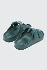 Two-Strap Slide Sandals