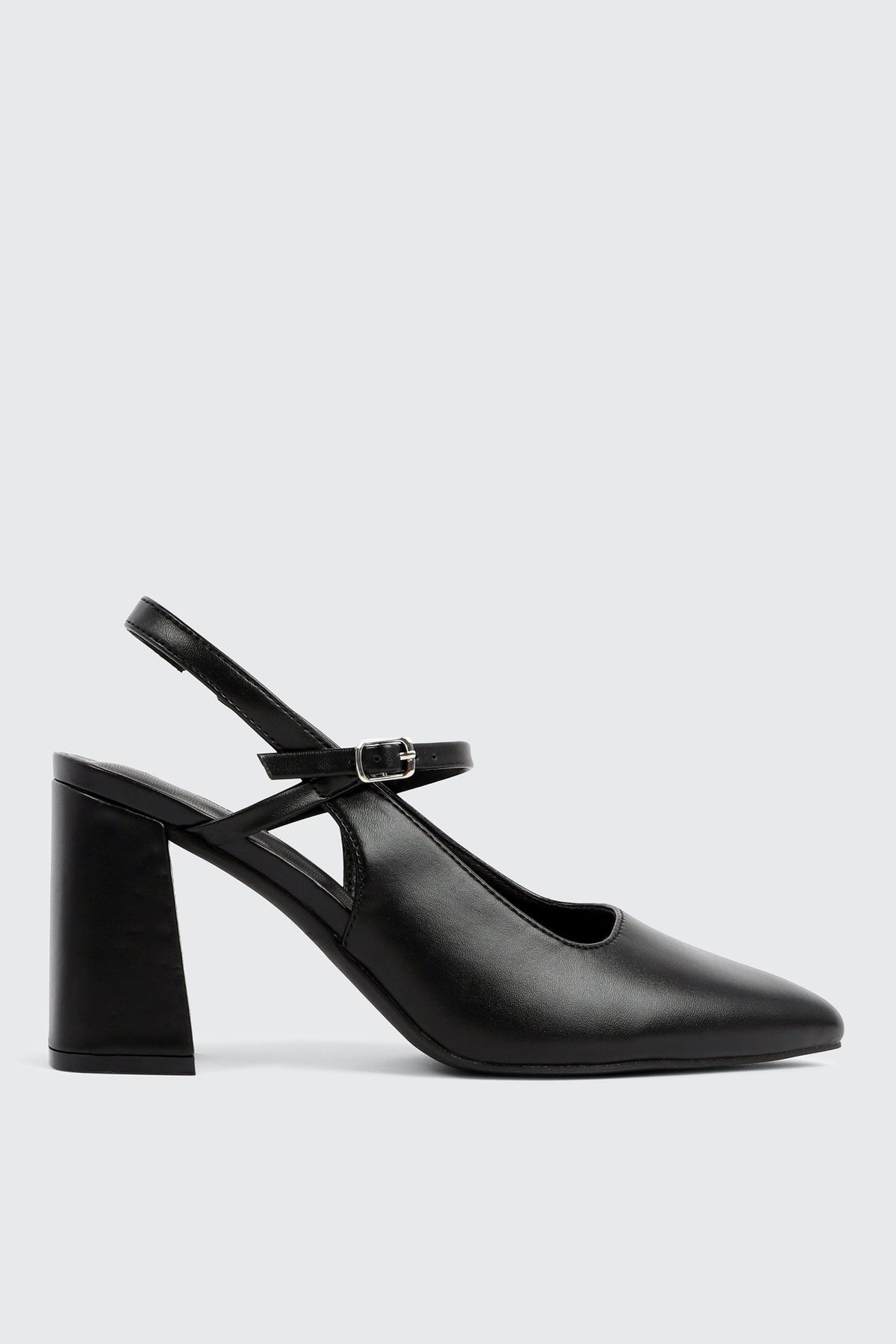 Slingback Block Heel Mary Janes