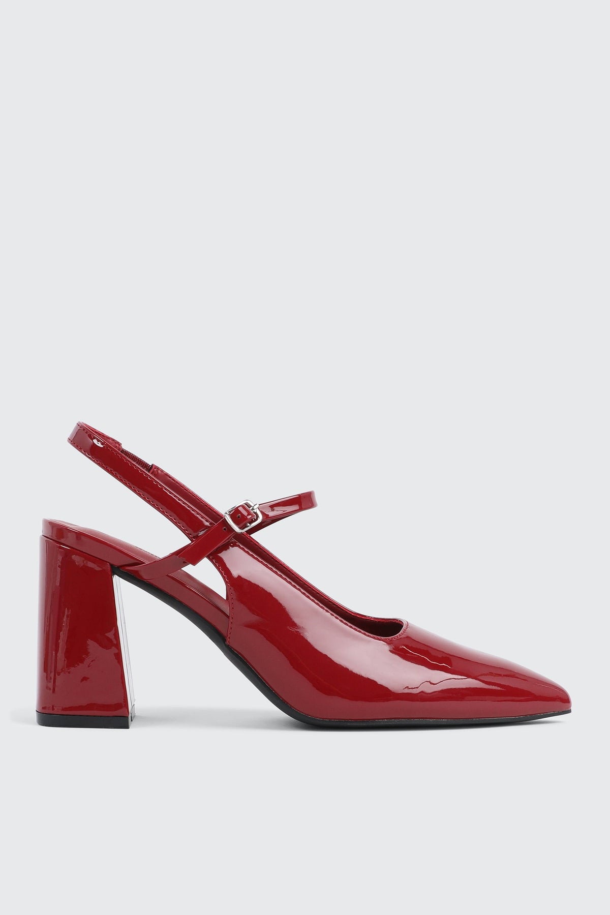 Slingback Block Heel Mary Janes